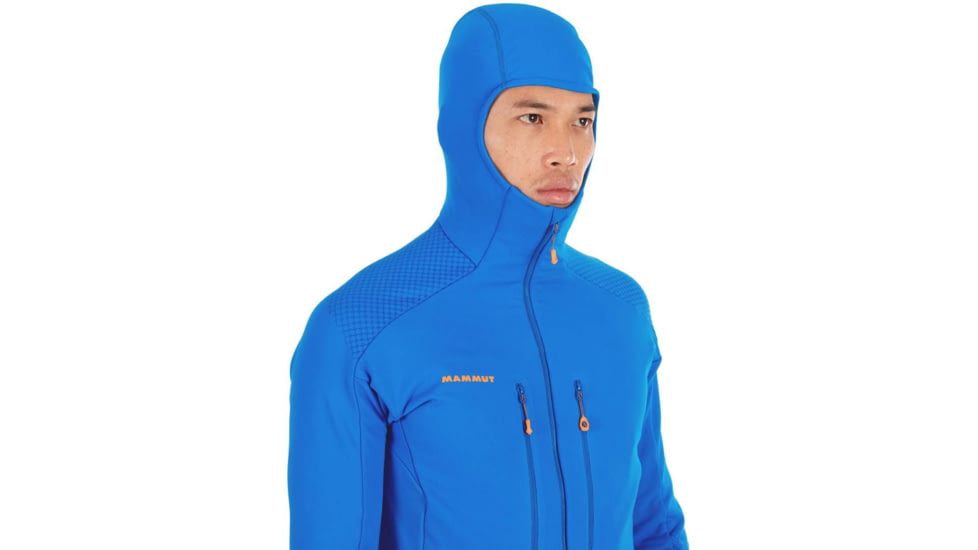 Mammut Eiswand Advanced ML Hooded Jacket - Mens, Ice, Extra Large, 1014-00730-5072-116
