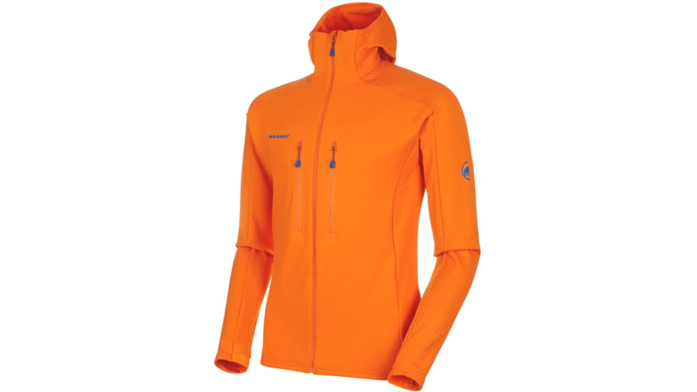 Mammut Eiswand Advanced ML Hooded Jacket - Mens, Sunrise, 2XL, 1014-00730-2153-117