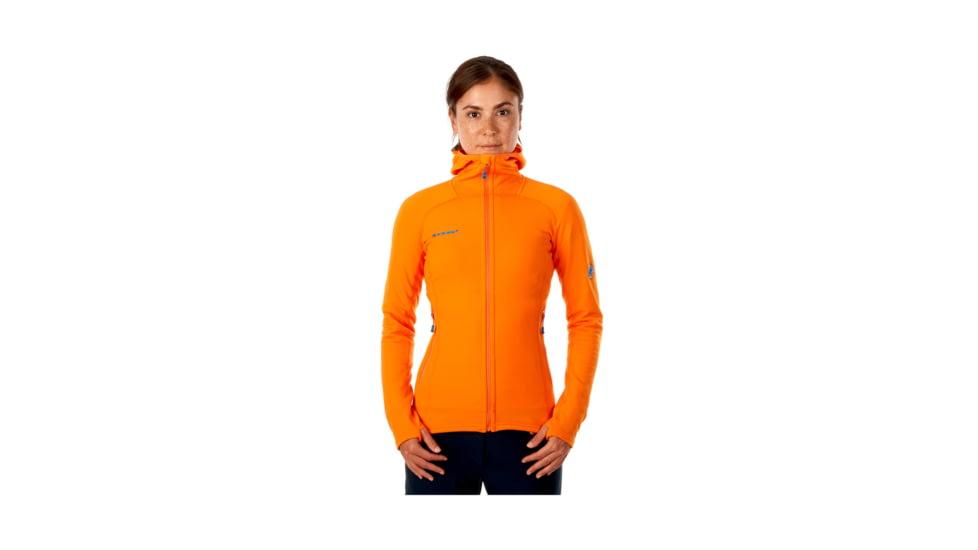 Mammut Eiswand Advanced ML Hooded Jacket - Womens, Sunrise, Small 1010-25150-2153-113