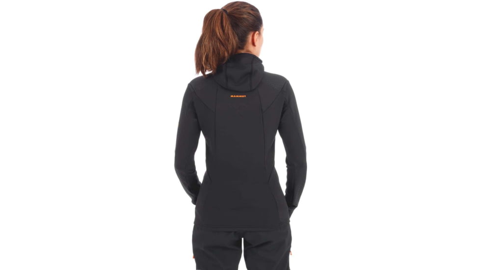 Mammut Eiswand Advanced ML Hooded Jacket - Womens, Black, Medium, 1014-00740-0001-114