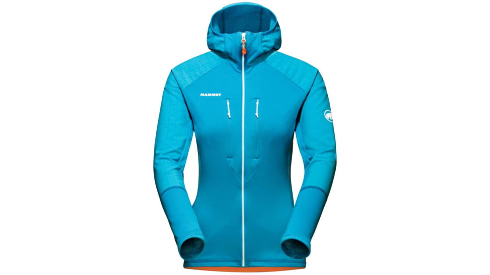 Mammut Eiswand Advanced ML Hooded Jacket - Womens, Sky, Medium, 1014-02330-50383-114
