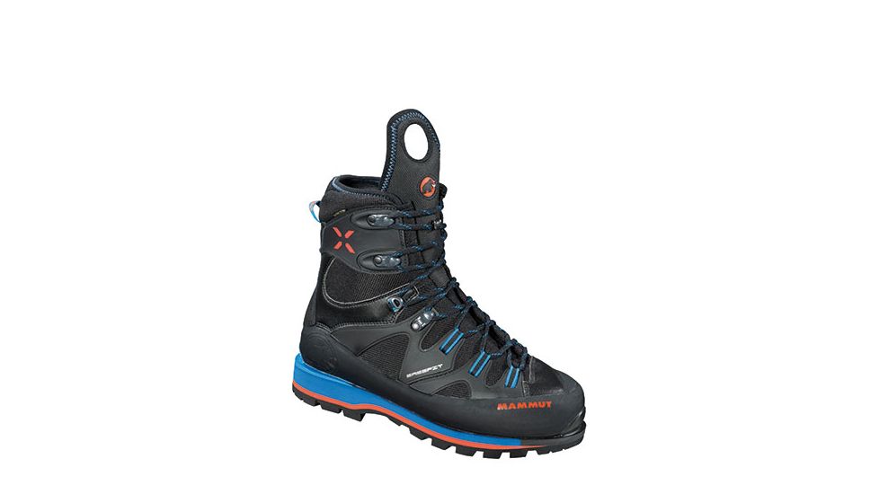 Mammut Eiswand GTX Mountaineering Boot - Mens-Black/Cyan-Medium-10 US