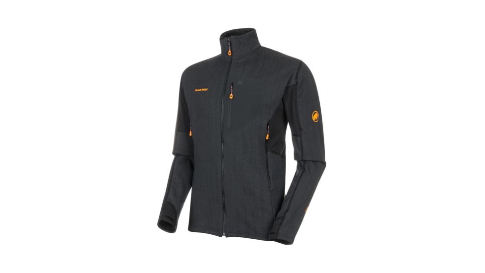 Mammut Eiswand Guide Midlayer Jacket - Mens, Black, Large, 1014-01450-0001-115