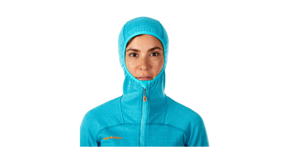Mammut Eiswand Guide ML Hooded Jacket - Womens, Arctic, Medium 1010-25110-5205-114