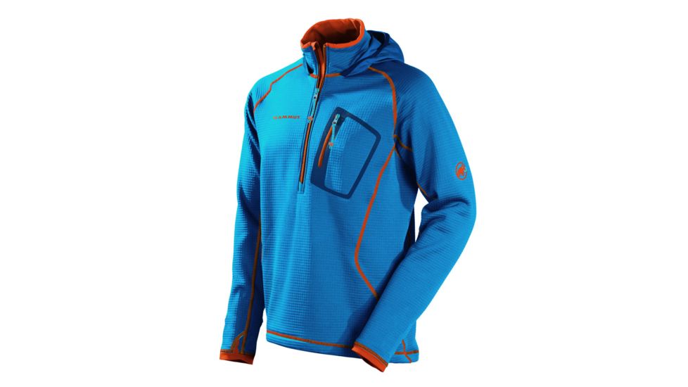 Mammut Eiswand Pull Fleece - Men's-Large-Cyan
