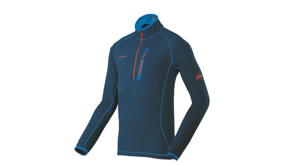 Mammut Eiswand Zip Pull Light Pullover - Mens-Orion-Small