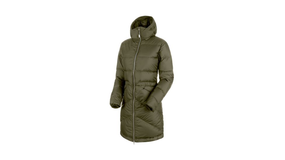 Mammut Fedoz Down Insulated Hooded Parka - Womens, Iguana, L, 1013-00200-4584-115