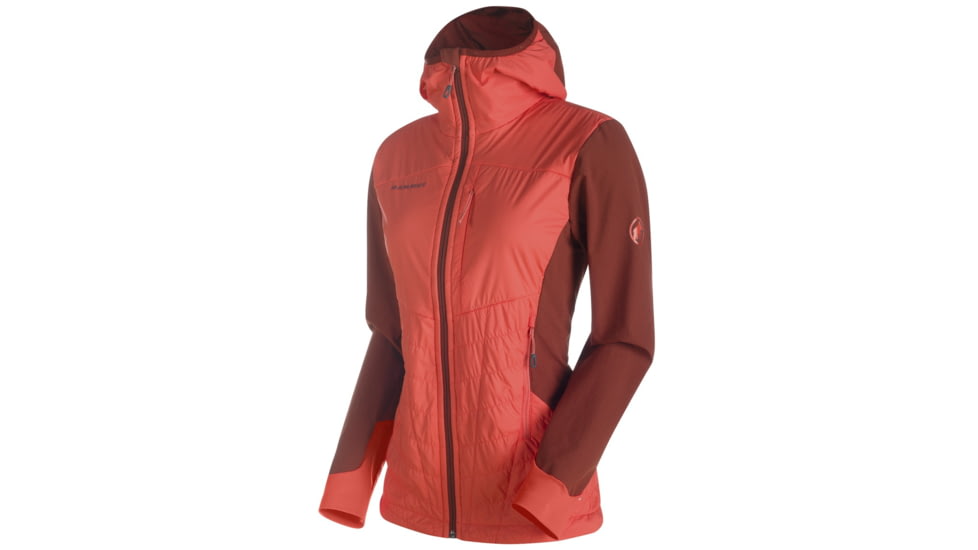 Mammut Foraker IN Light Hooded Jacket - Women's-Barberry/Maroon-Medium