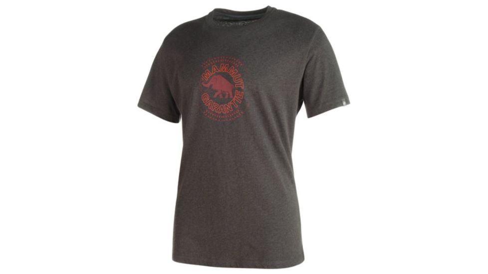 Mammut Garantie T-Shirt, Graphite Melange, Small, 1041-07971-0397-113