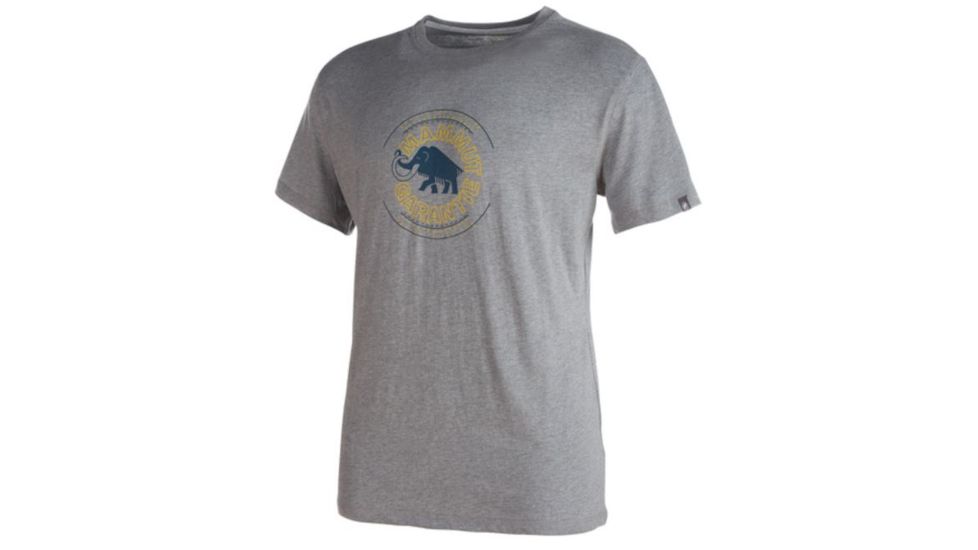 Mammut Garantie T-Shirt, Stone Grey Melange, Large, 1041-07971-0868-115