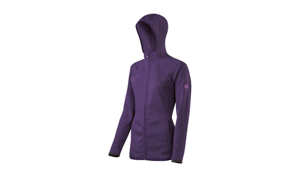 Mammut Get Away Hooded Jacket - Women's -Empress Melange-Medium