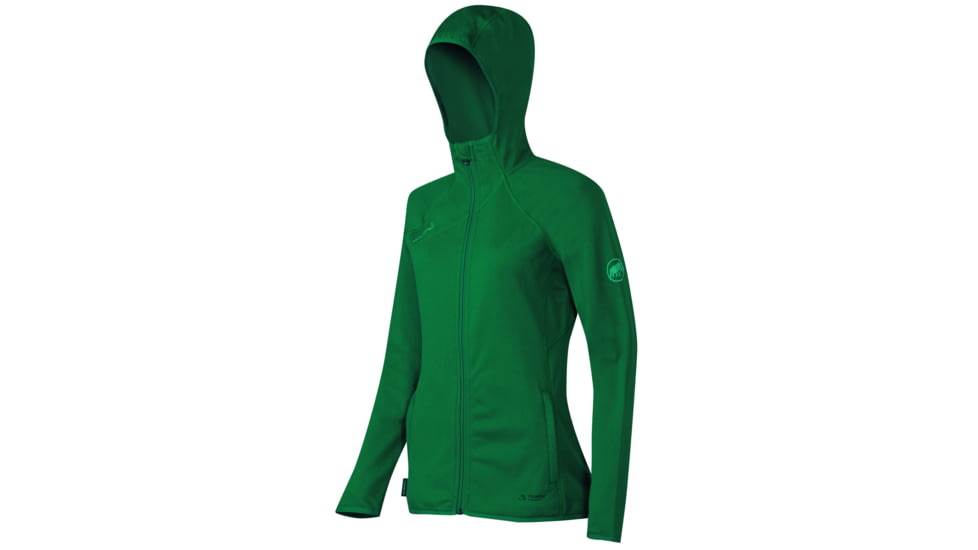 Mammut Get Away Hooded Jacket - Women's -Pine Melange-X-Small