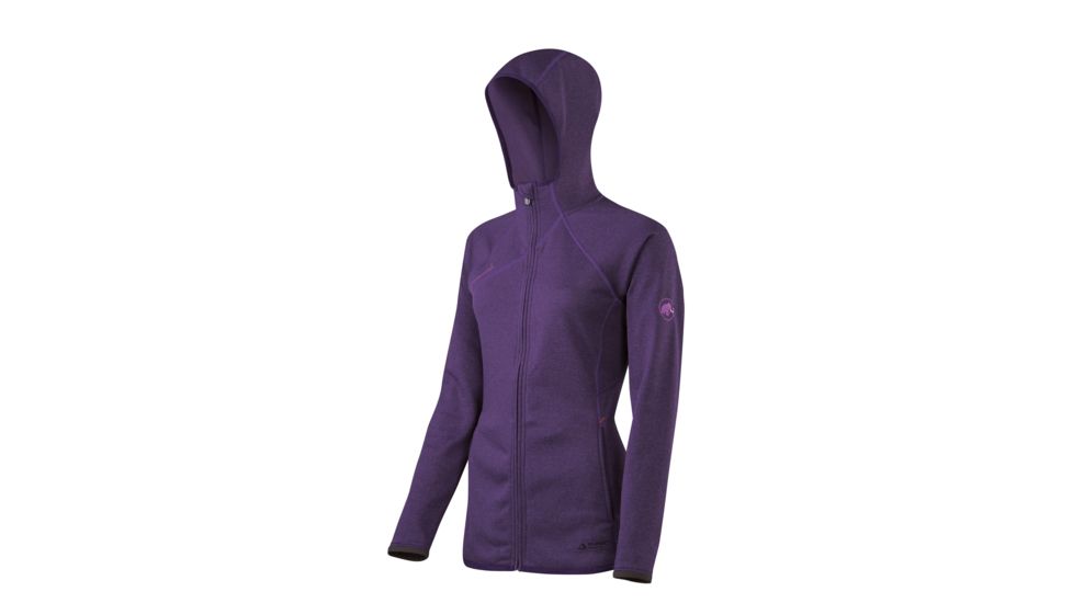 Mammut Get Away Hooded Jacket - Womens -Empress Melange-X-Small