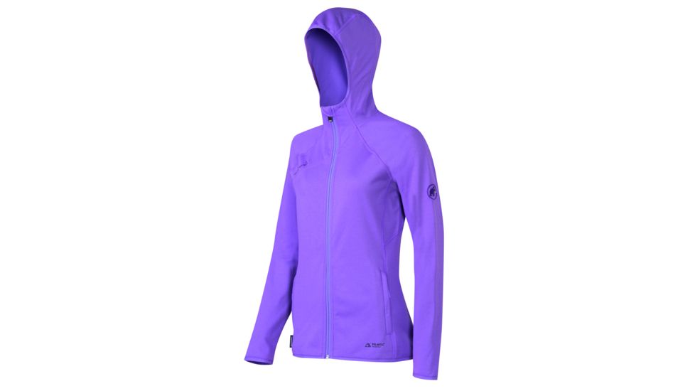 Get Away Hooded Jacket - Womens -Lavender Melange-Small