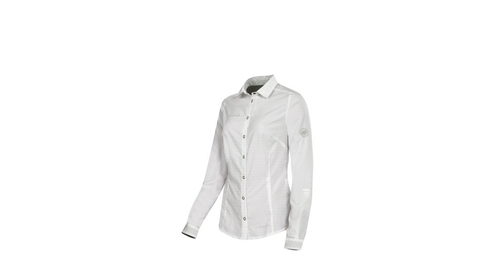 Mammut Glider Shirt Long - Women's-White-Small