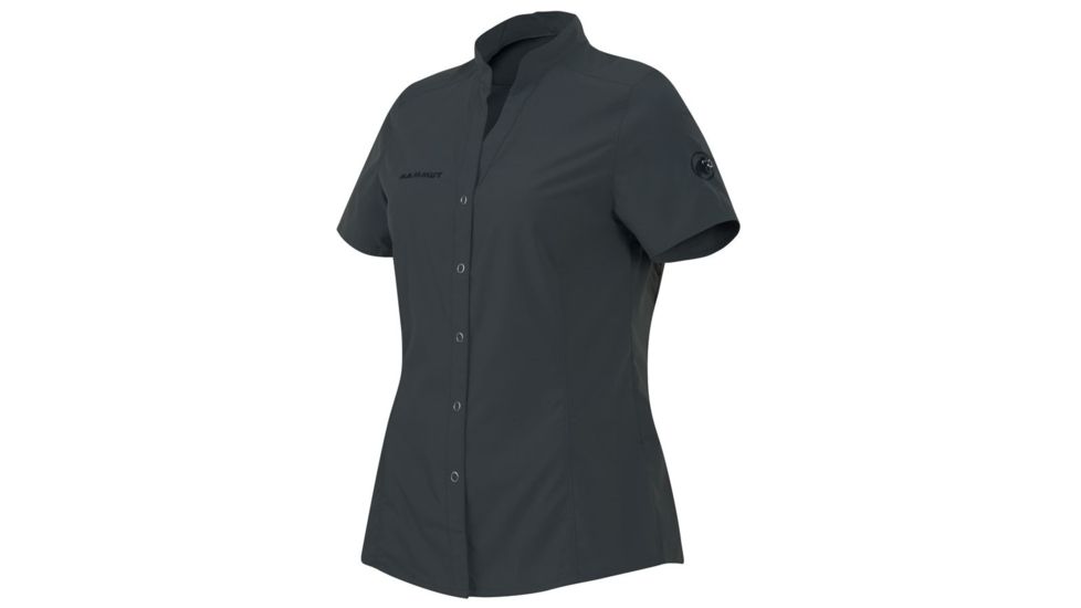 Mammut Glider Short Sleeve Shirt - Womens-Shadow-Large