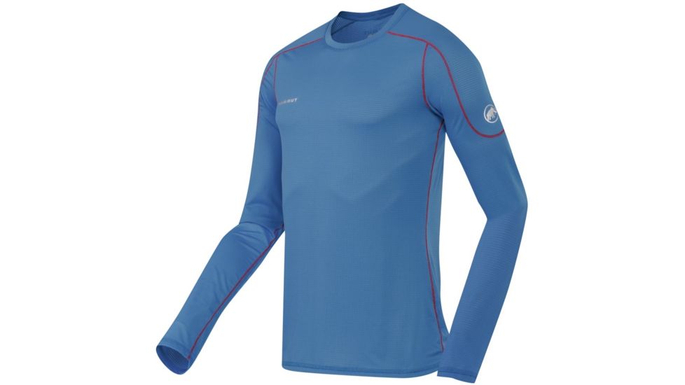 Mammut Go Dry Longsleeve - Mens-Imperial-X-Large