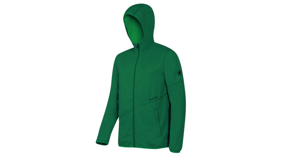 Go Far Hooded Jacket - Mens-Pine Melange-X-Large