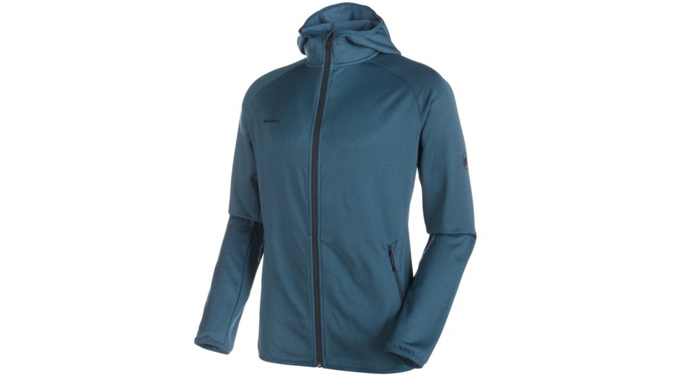 Mammut Go Far ML Hooded Jacket - Men's-Orion Melange-XX-Large