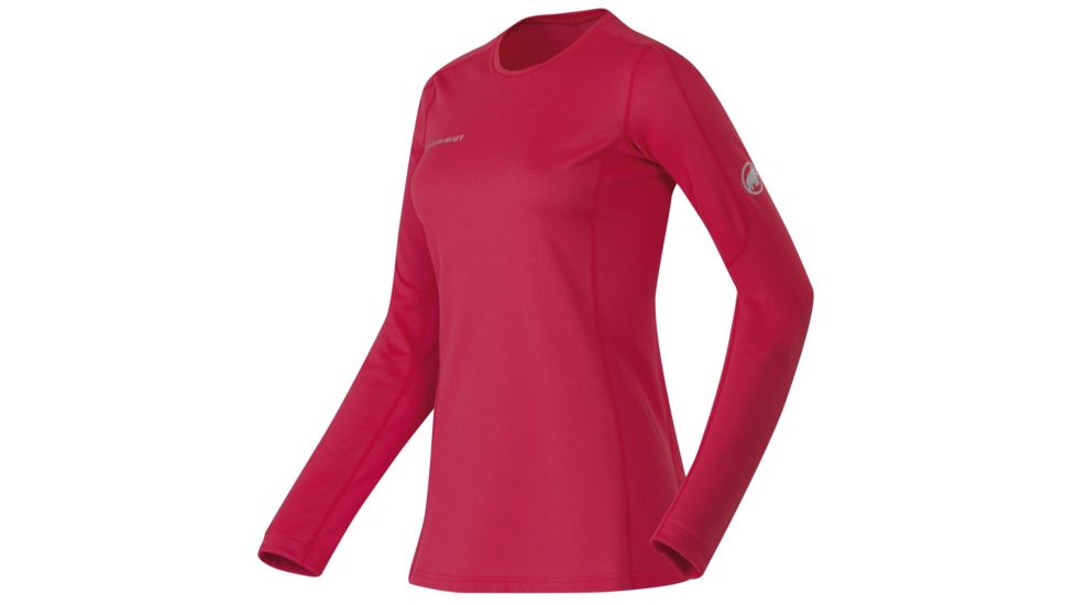 Mammut Go Warm Longsleeve - Womens-Light Carmine-Medium