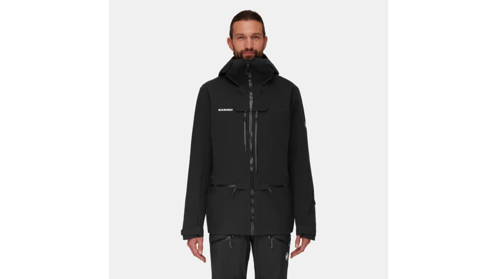 Mammut Haldigrat HS Hooded Jacket - Mens, Black, Medium, 1010-30361-0001-114