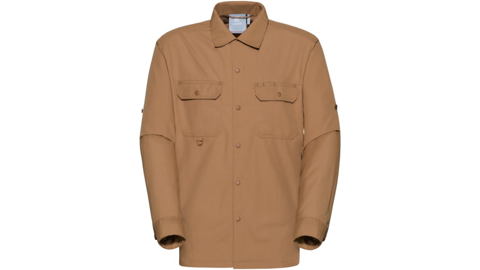 Mammut Highland Long Sleeve Shirt - Mens, Claystone, Extra Large, 1015-01640-7546-116