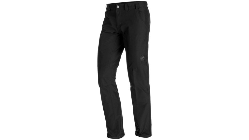 Mammut Hiking Pants - Men's, 38 in Waist, Long Inseam, Black, 1020-11210-0001-54-30