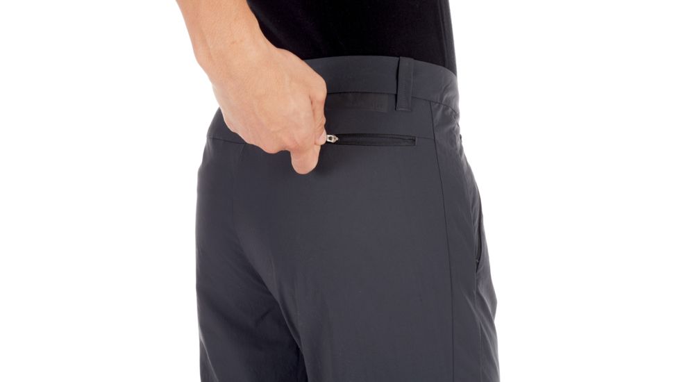 Mammut Hiking Pants - Men's, 36 in Waist, Short Inseam, Black, 1022-00880-0001-52-20