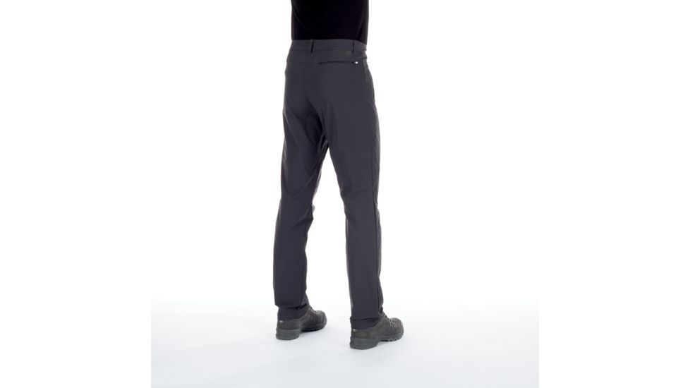 Mammut Hiking Pants - Men's, 36 in Waist, Short Inseam, Black, 1022-00880-0001-52-20