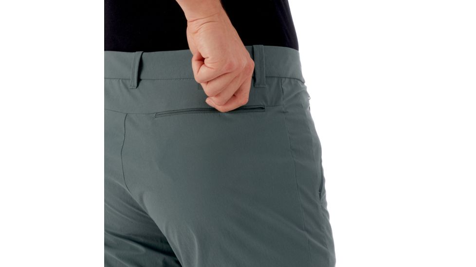 Mammut Hiking Pants - Men's, 36 in Waist, Regular Inseam, Storm, 1022-00880-0239-52-10
