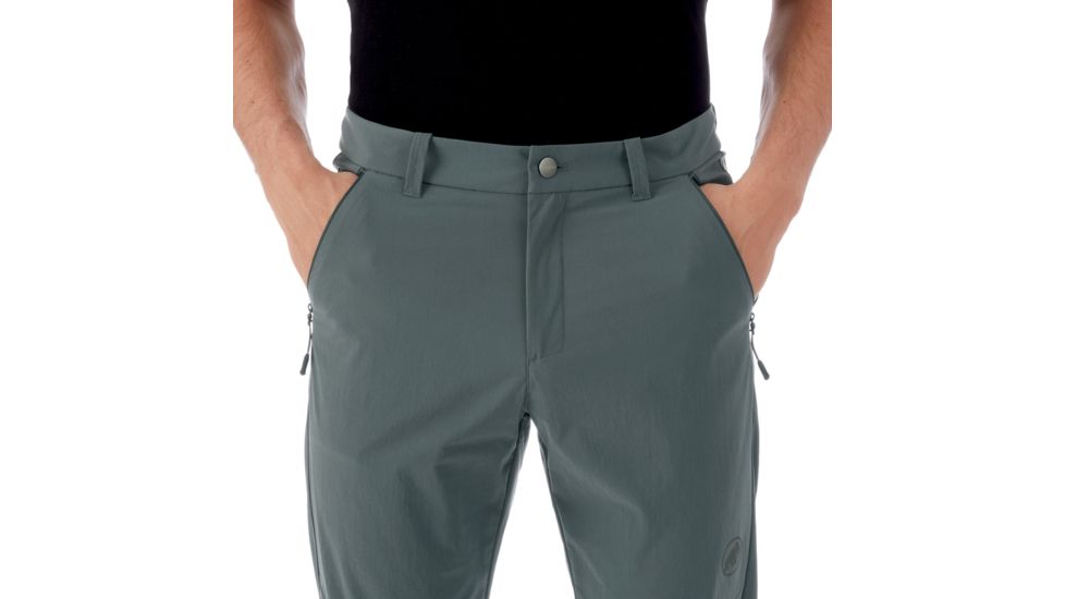 Mammut Hiking Pants - Men's, 36 in Waist, Short Inseam, Storm, 1022-00880-0239-52-20