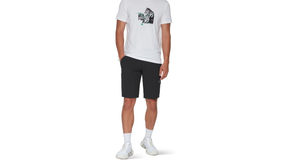 Mammut Hiking V Shorts - Mens, Black, US 32, 1023-01150-0001-48