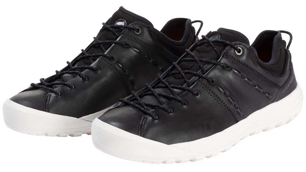 Mammut Hueco Advanced Low Approach Shoes - Womens, Black/Bright White, 6 US, 3020-06320-00226-1045