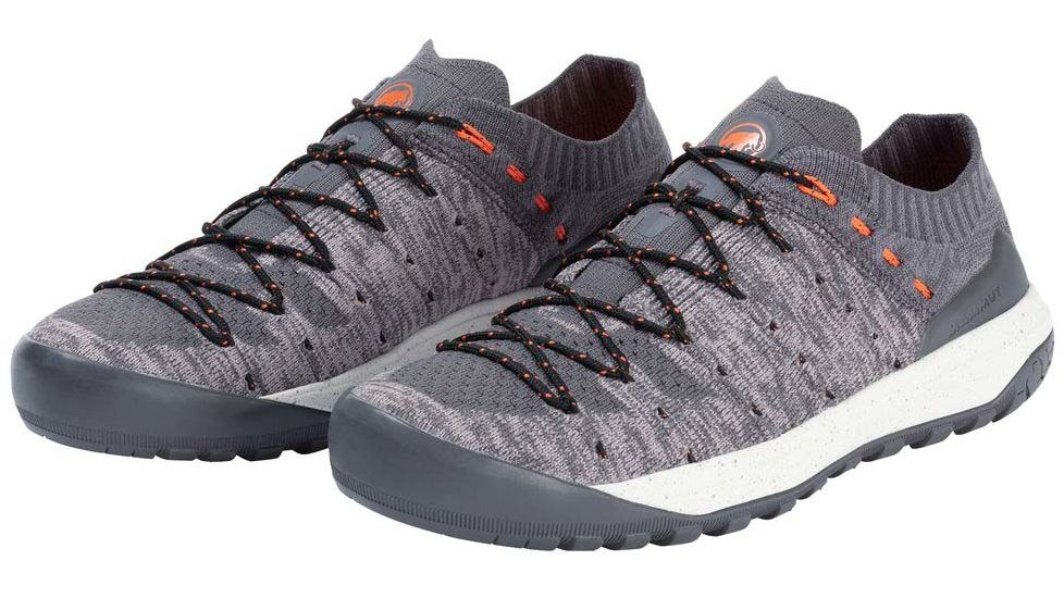 Mammut Hueco Knit Low Approach Shoes - Womens, Shark, 8 US, 3020-06200-00450-1065