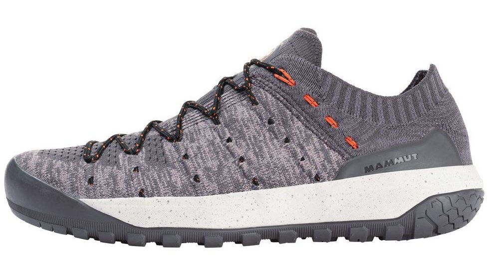 Mammut Hueco Knit Low Approach Shoes - Womens, Shark, 8 US, 3020-06200-00450-1065