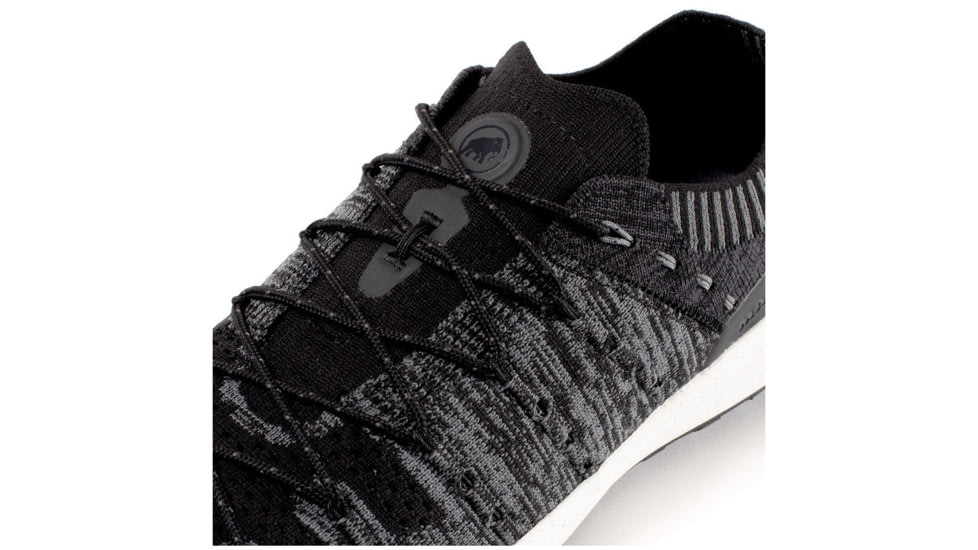 Mammut Hueco Knit Low Shoes, Black/Titanium, 7.5, 3020-06190-0486-1065