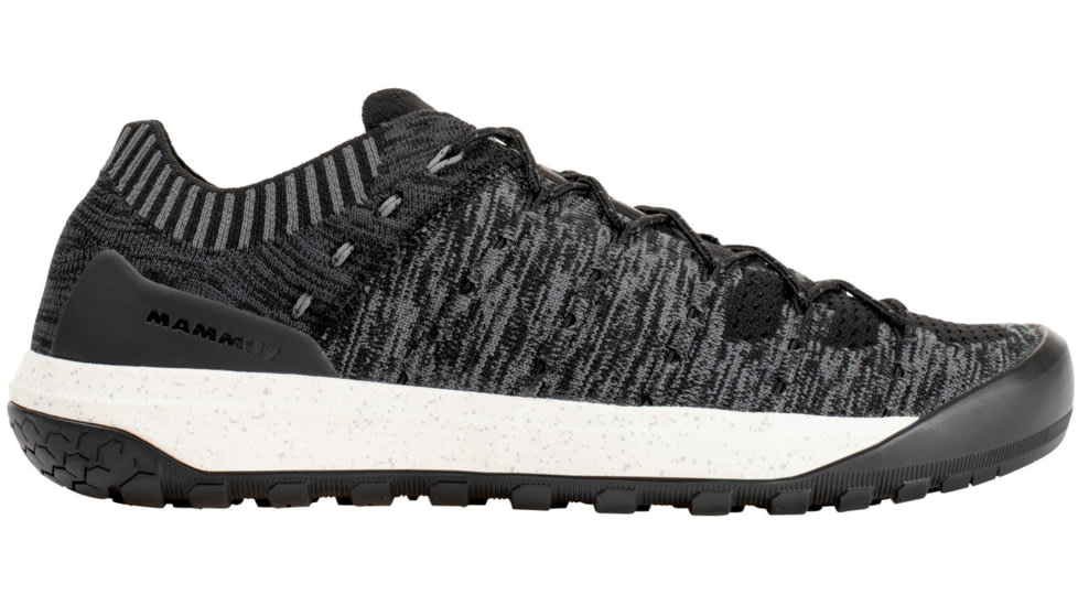 Mammut Hueco Knit Low Shoes, Black/Titanium, 7.5, 3020-06190-0486-1065