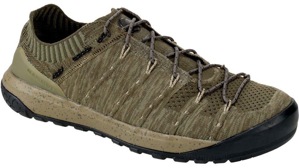Demo, Mammut Hueco Knit Low Shoes - Men's, Olive/Light Olive, 9.5, 3020-06190-40085-1085 	
