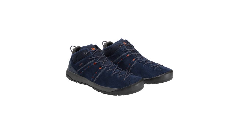 Mammut Hueco Mid GTX Shoes - Mens, Marine/Crumble, 12.5 US, 3020-06150-50088-1115