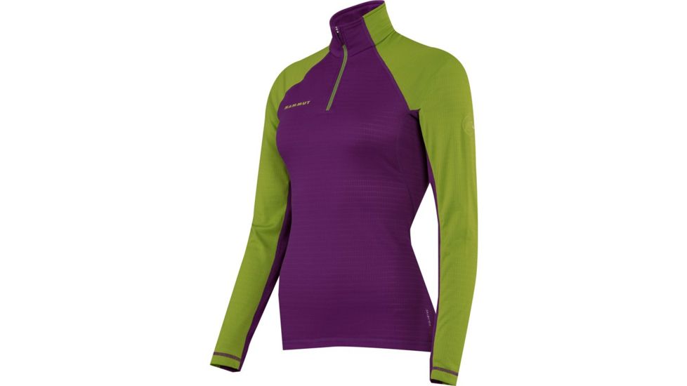 Mammut Illiniza Zip Pull - Women's-Dark Bloom/Peridot-Small