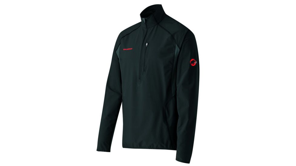 Mammut Jarvis Zip Pull - Men's-Small-Black / Graphite