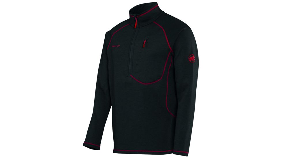 Mammut Kapin Pull - Men's-Black-Medium