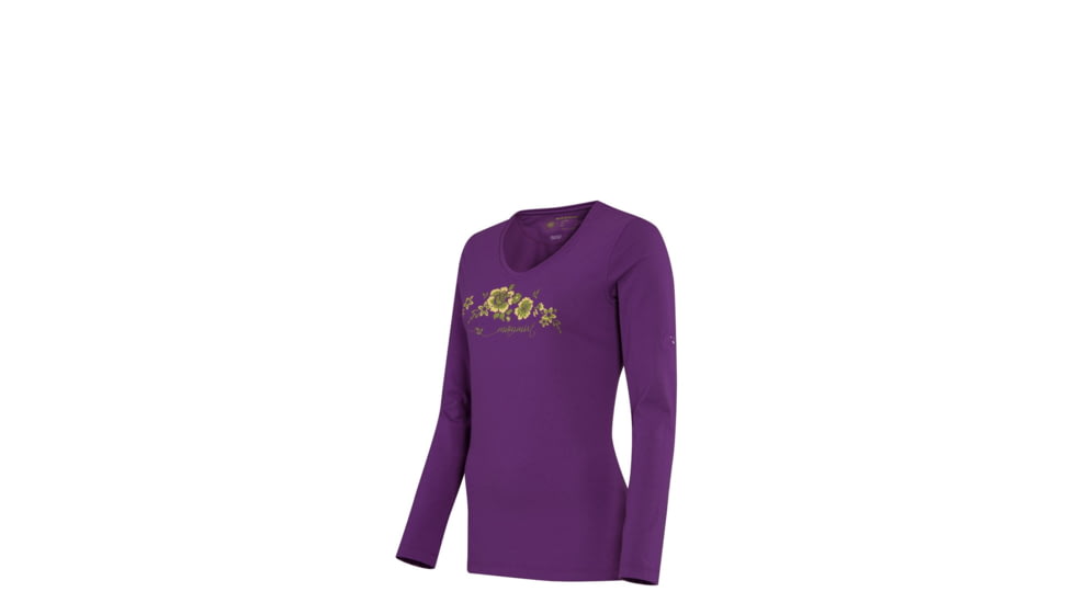 Mammut Kaska Longsleeve Women-Dark Bloom-Small