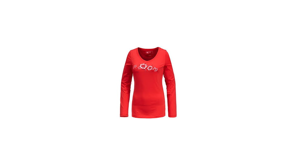 Mammut Kaska Longsleeve Women-Poppy-Small