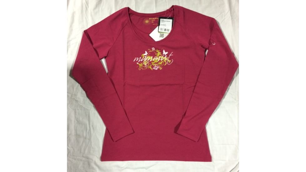 Mammut Kaska Longsleeve Women-Scarlet-Small