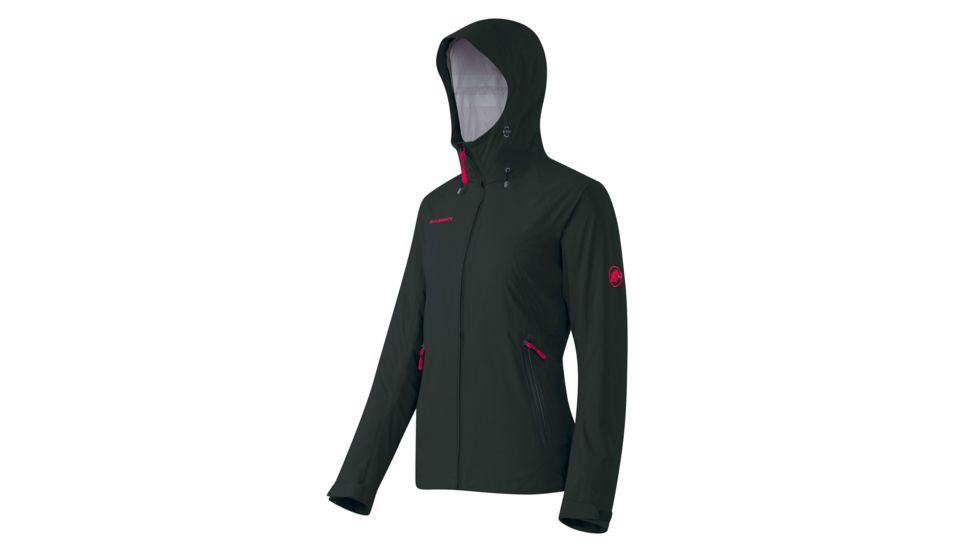 Mammut Keiko Jacket - Women's-Black/Raspberry-X-Large