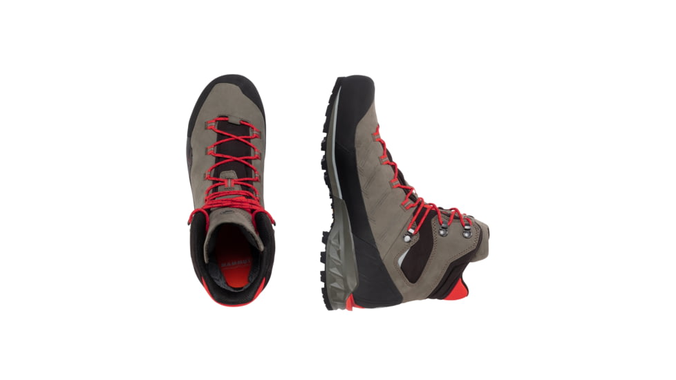 Mammut Kento Guide High GTX Backpacking Shoes - Mens, Tin/Spicy, US 11.5, 3010-00960-00401-1105