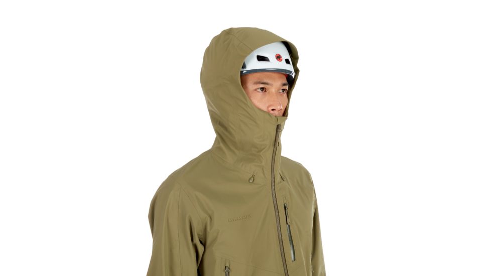 Mammut Kento HS Hooded Jacket - Men's, Olive, Large, 1010-26830-4072-115