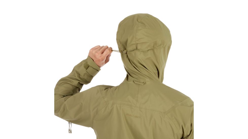 Mammut Kento HS Hooded Jacket - Men's, Olive, Large, 1010-26830-4072-115