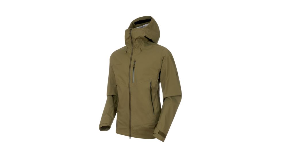 Mammut Kento HS Hooded Jacket - Men's, Olive, Medium, 1010-26830-4072-114